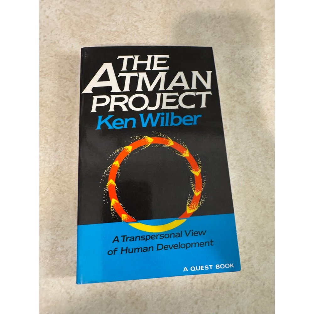 The Atman Project Ken Wilber Transpersonal Human Development Quest Book Pbk